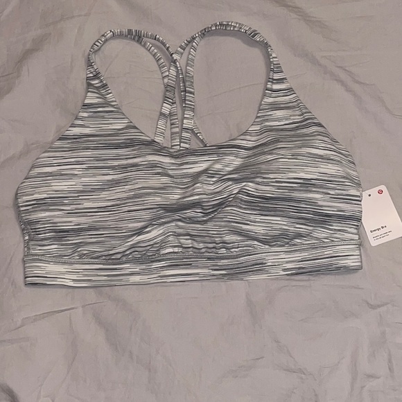 lululemon athletica Other - NWT Lululemon size 14 Energy Bra. Gray/black/white